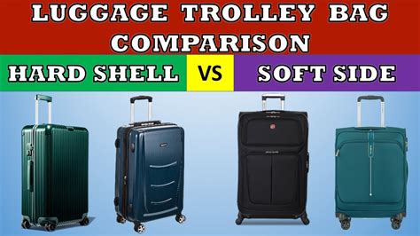 hard shell suitcase vs soft|hard vs soft luggage reviews.